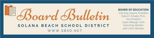 Board Bulletin masthead 2021 Board Bulletin masthead 2021